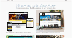 Desktop Screenshot of elisemiley.com